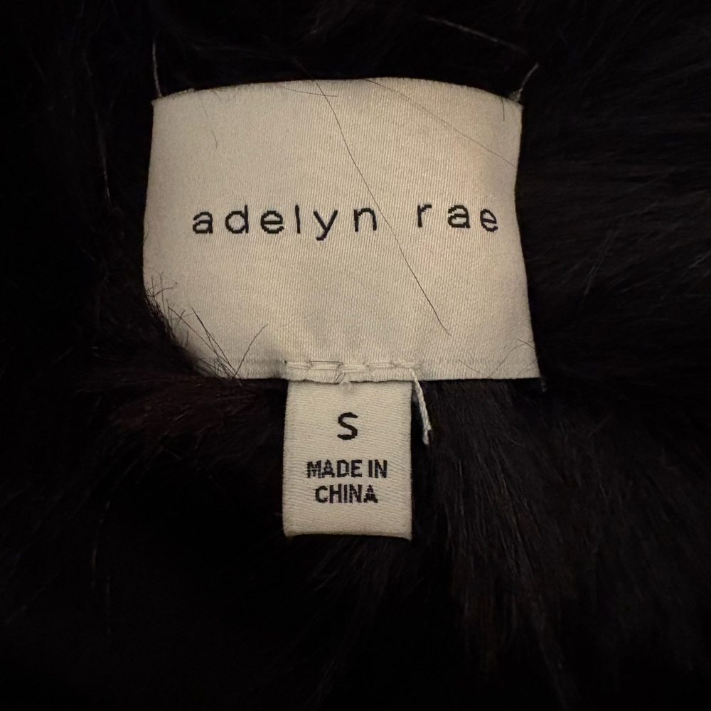 NWT Adelyn Rae Lana Faux Fur Coat - Picture 6 of 10